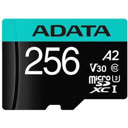 ADATA Premier Pro MicroSDXC, 256GB, Clasa 10 + Adaptor